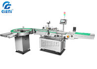 Cylindrical Packaging Bottle Label Applicator 300pc/M , Bottle Label Pasting Machine